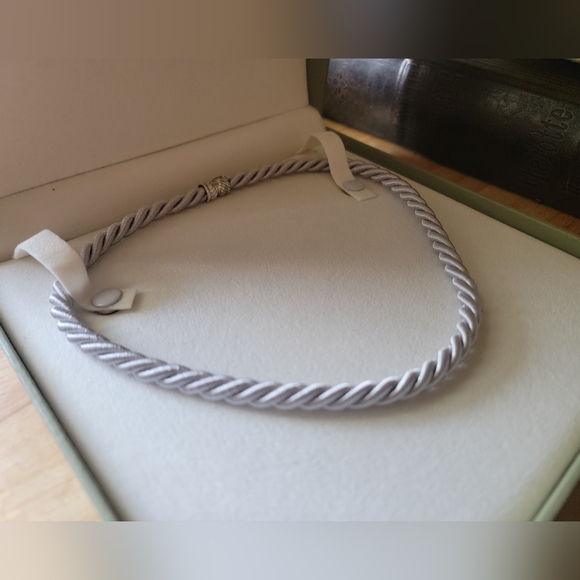 Judith Ripka | Sterling Collection | Cord Necklace | New in box. - Picture 6 of 8